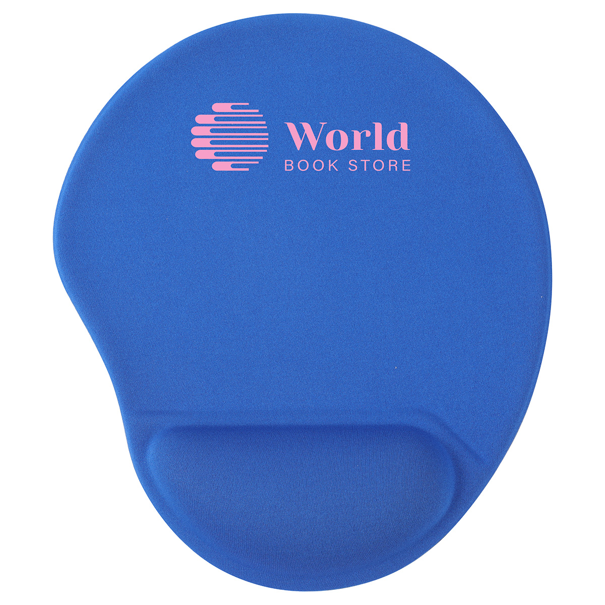 Picture of Wave Non-Slip Mouse Pad with Gel Wrist Rest