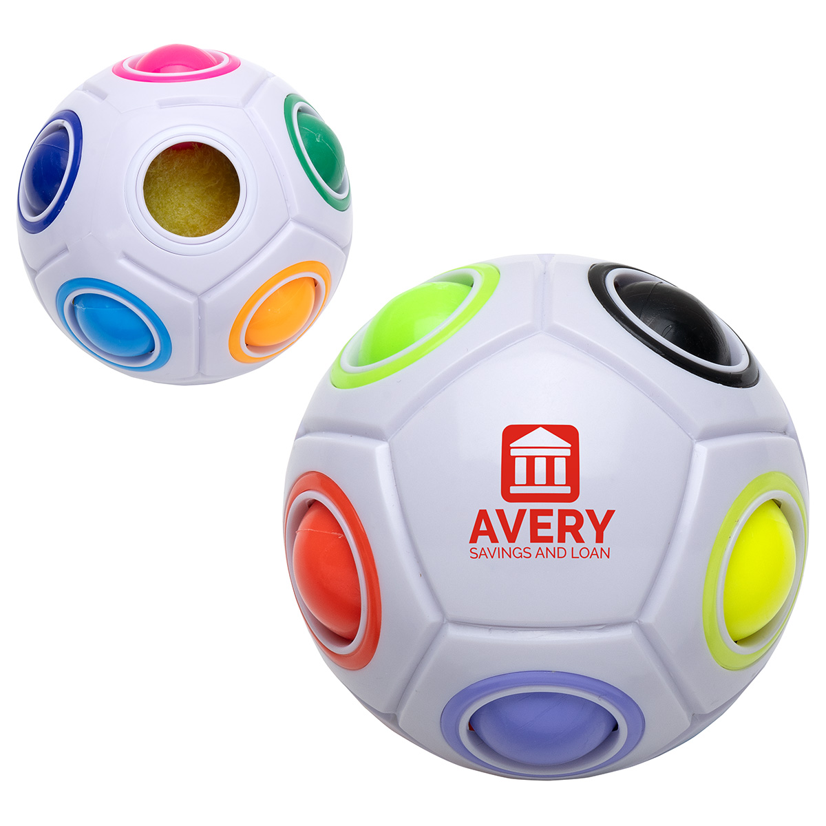 Picture of Push Pop Stress Puzzle Ball
