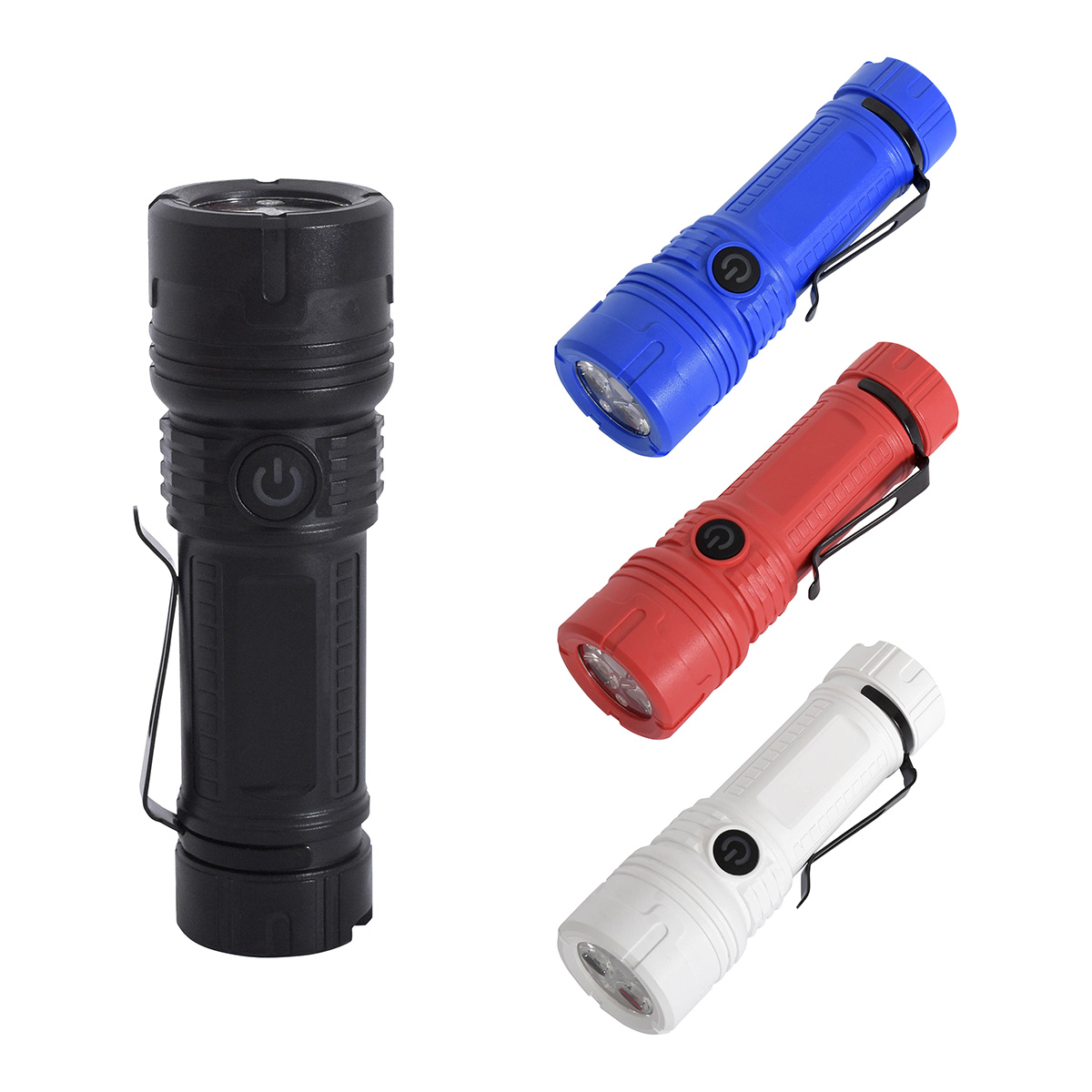 Picture of Best Buddy Tools® Rechargeable LED Clip Flashlight
