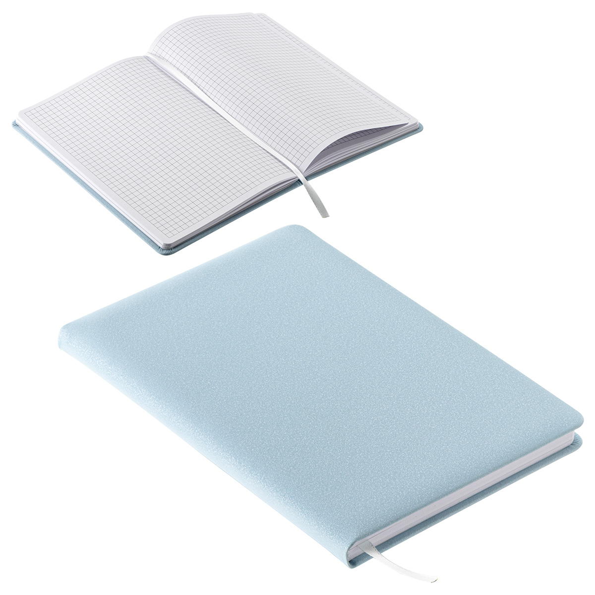 Picture of Draftsman Padded Hardcover Journal with Grid-Lined Paper