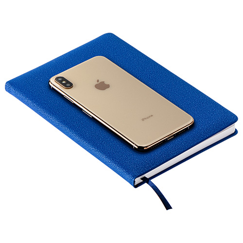 Picture of Draftsman Padded Hardcover Journal with Grid-Lined Paper