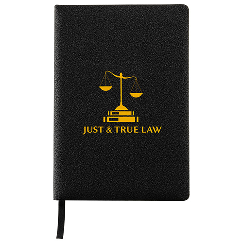 Picture of Draftsman Padded Hardcover Journal with Grid-Lined Paper