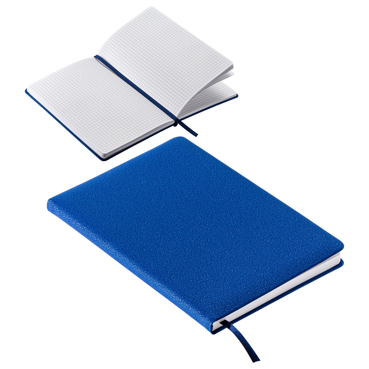Picture of Draftsman Padded Hardcover Journal with Grid-Lined Paper