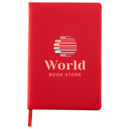 Picture of Draftsman Padded Hardcover Journal with Grid-Lined Paper