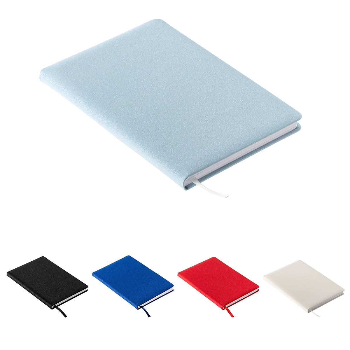Picture of Draftsman Padded Hardcover Journal with Grid-Lined Paper