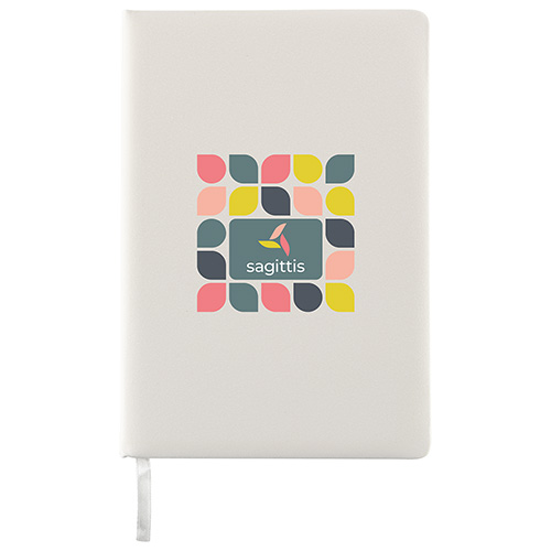Picture of Draftsman Padded Hardcover Journal with Grid-Lined Paper