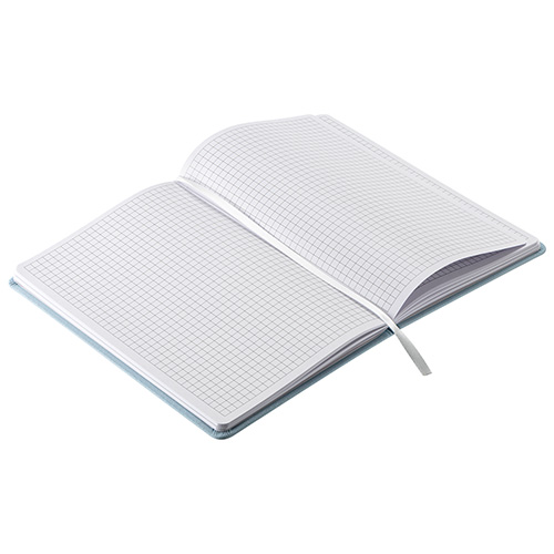 Picture of Draftsman Padded Hardcover Journal with Grid-Lined Paper