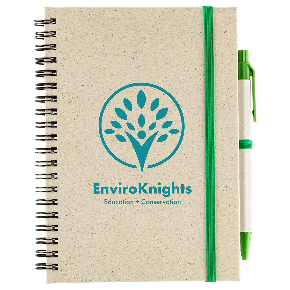 Picture of Prairie Fragrant Grass Recycled Spiral Notebook with Pen