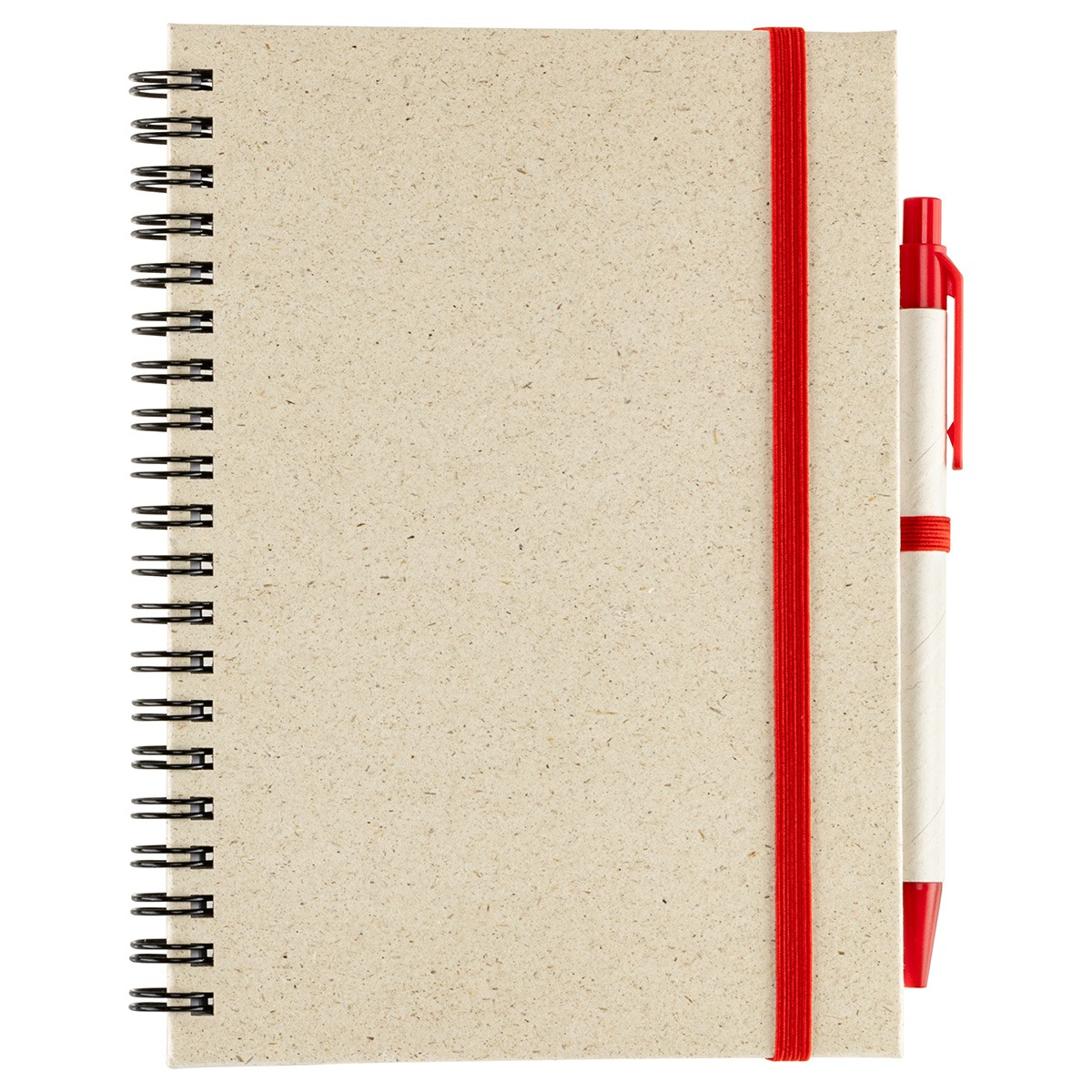 Picture of Prairie Fragrant Grass Recycled Spiral Notebook with Pen