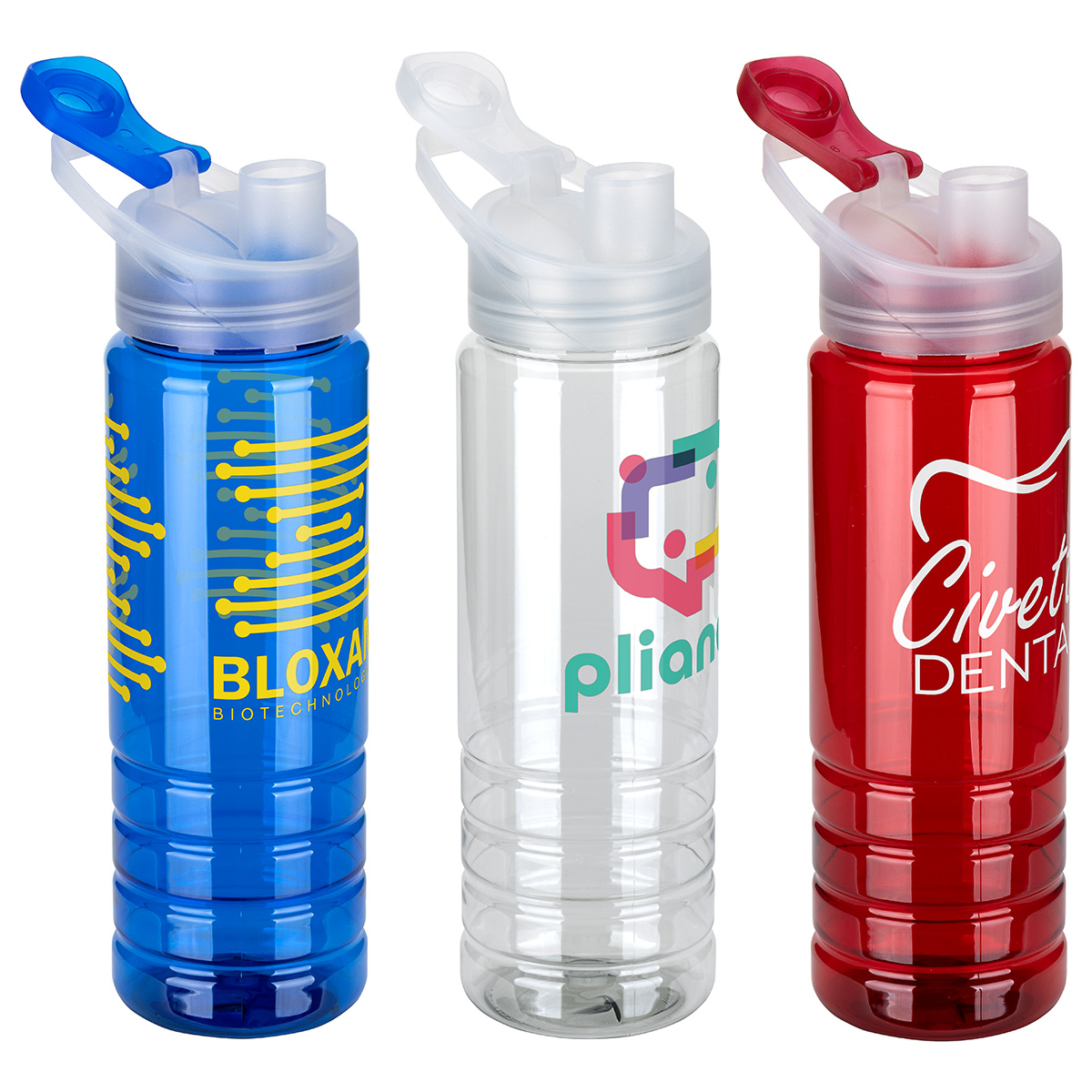 Picture of Breakaway 26 oz RPET Sports Bottle with Flip-Top Spout