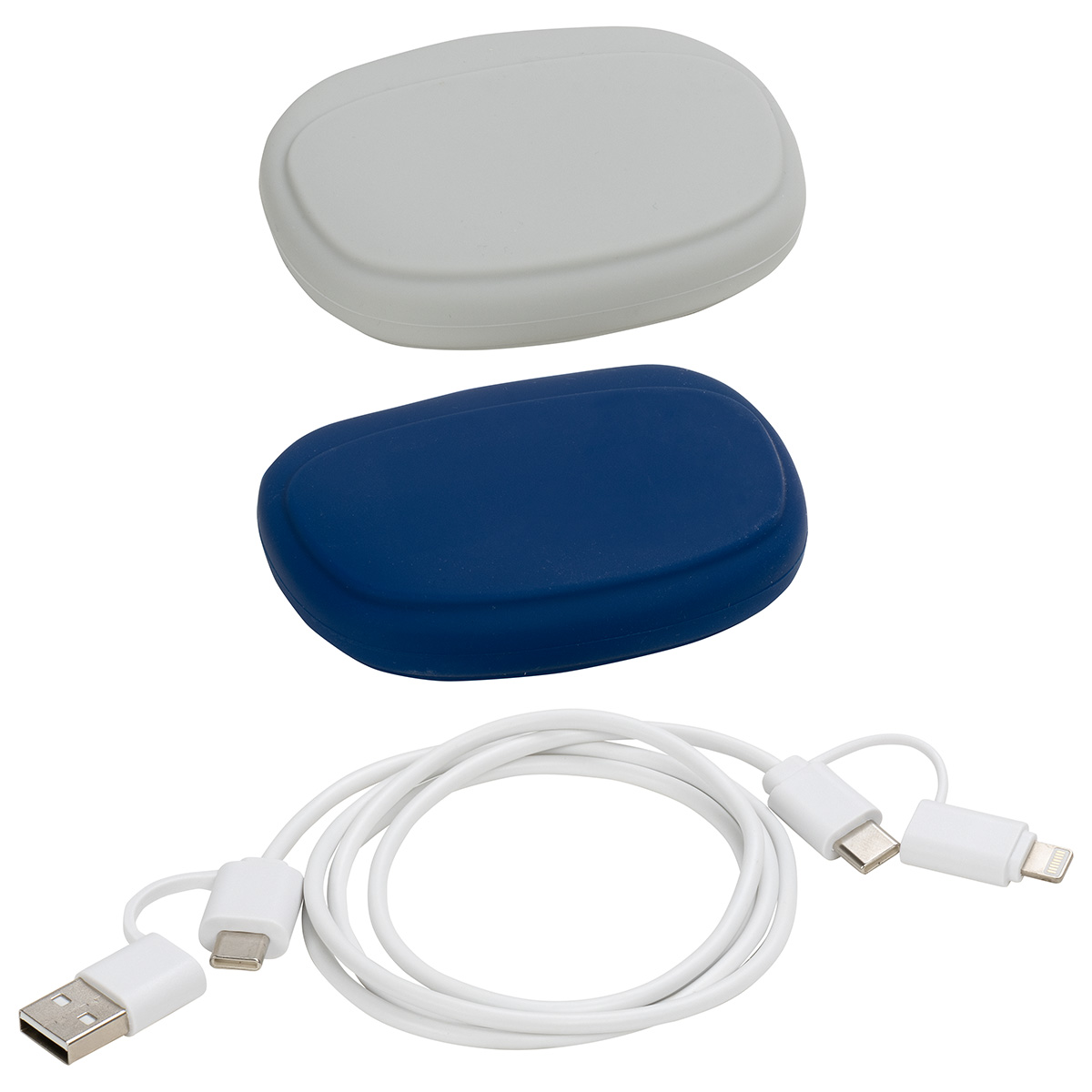 Picture of Stow 'N Go 4-in-1 60W PD 39" Data & Fast Charging Cable with Silicone Pouch