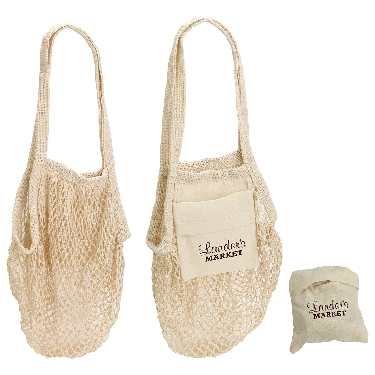 Picture of Sonnet Collapsible Cotton Mesh Tote