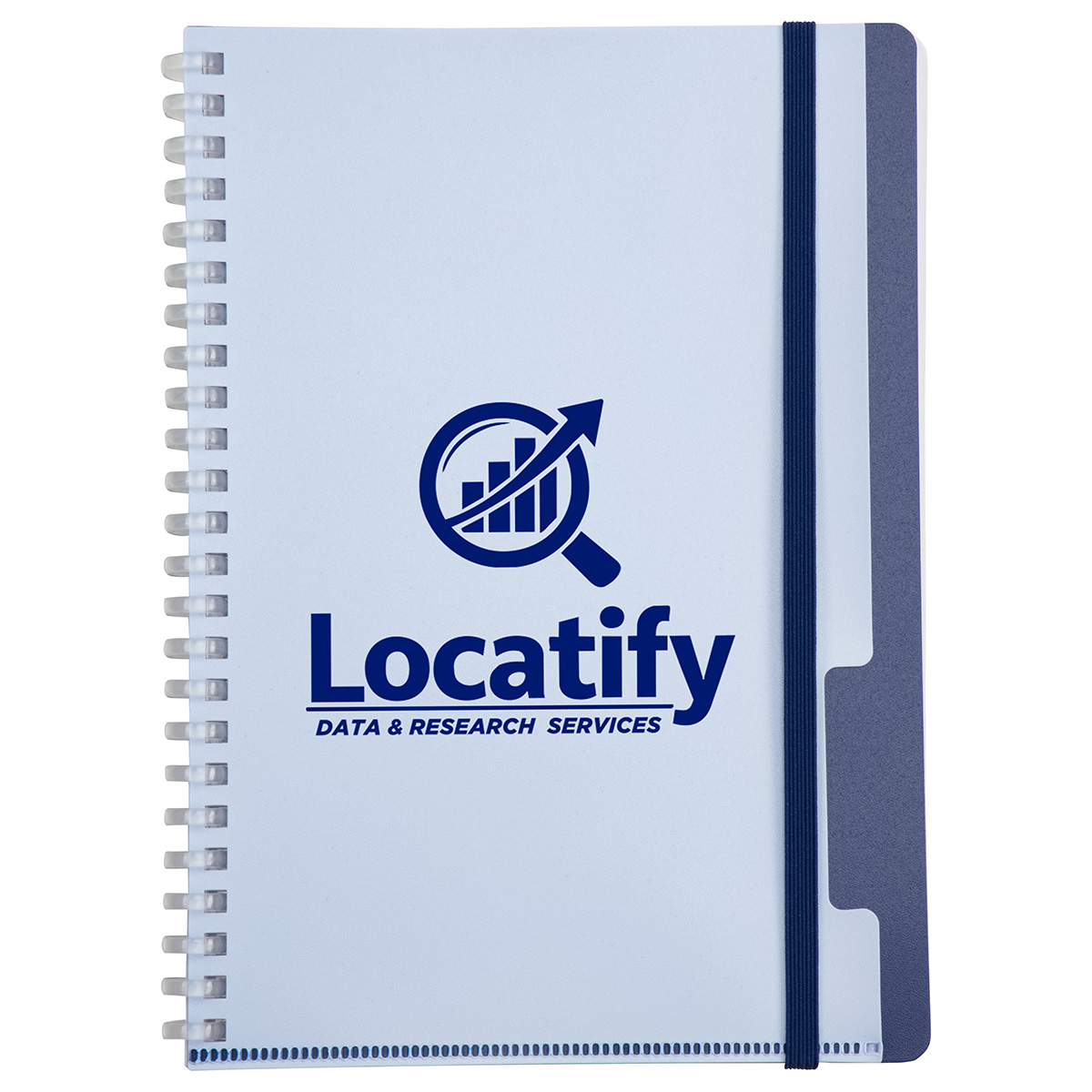 Picture of Arcadia Soft Spiral Notebook with Front Pocket