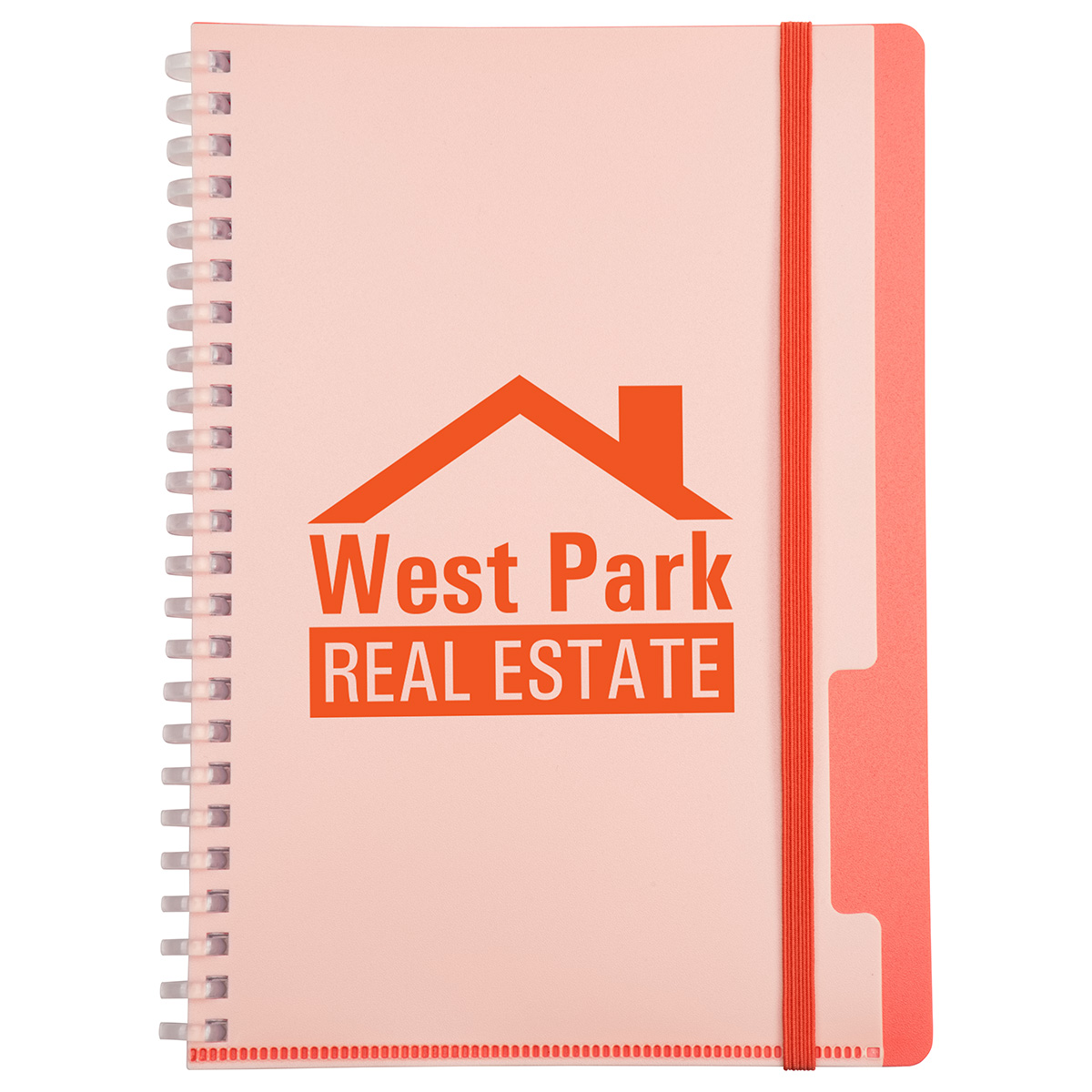 Picture of Arcadia Soft Spiral Notebook with Front Pocket