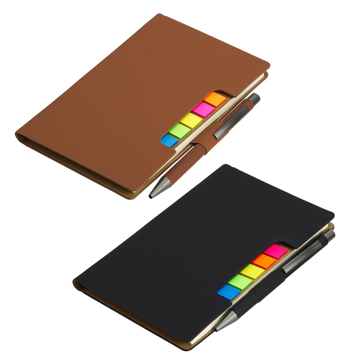 Picture of Alliance Hardcover Journal With Sticky Flags & Pen