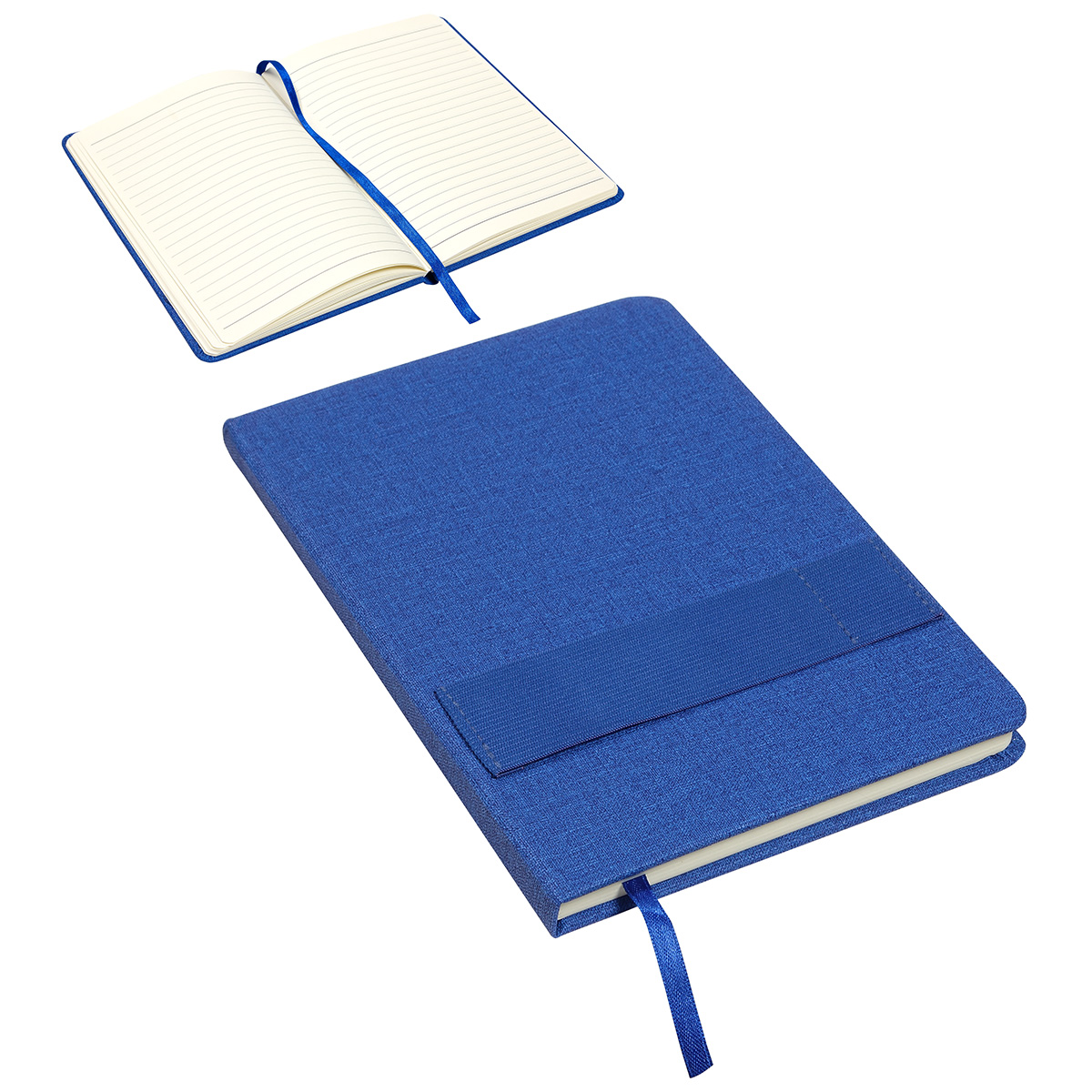 Picture of Council Textured Journal with Phone + Pen Holder