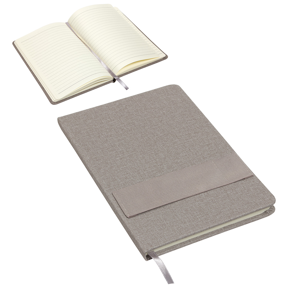Picture of Council Textured Journal with Phone + Pen Holder