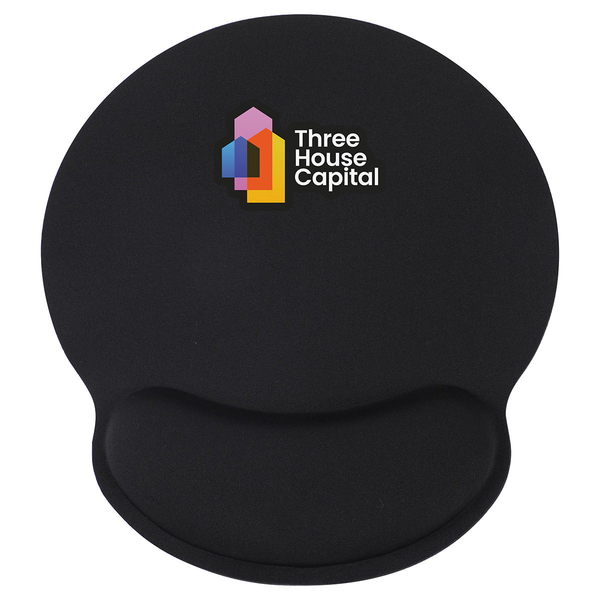 Picture of Crest Non-Slip Mouse Pad with Foam Wrist Rest