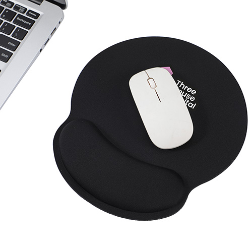 Picture of Crest Non-Slip Mouse Pad with Foam Wrist Rest