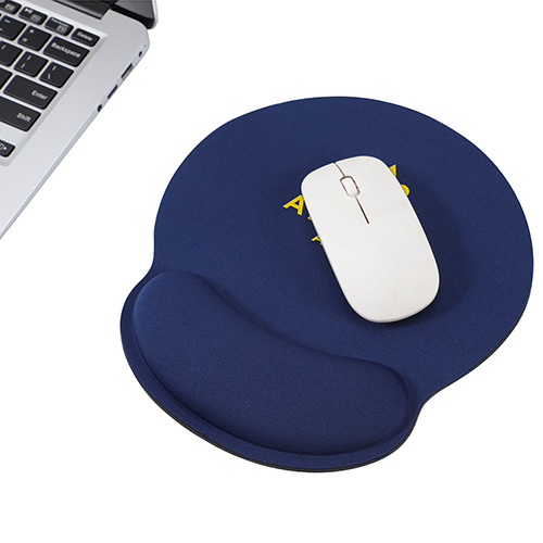 Picture of Crest Non-Slip Mouse Pad with Foam Wrist Rest