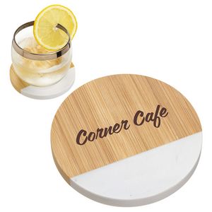 Picture of Bamboo/Marble Combo Coaster