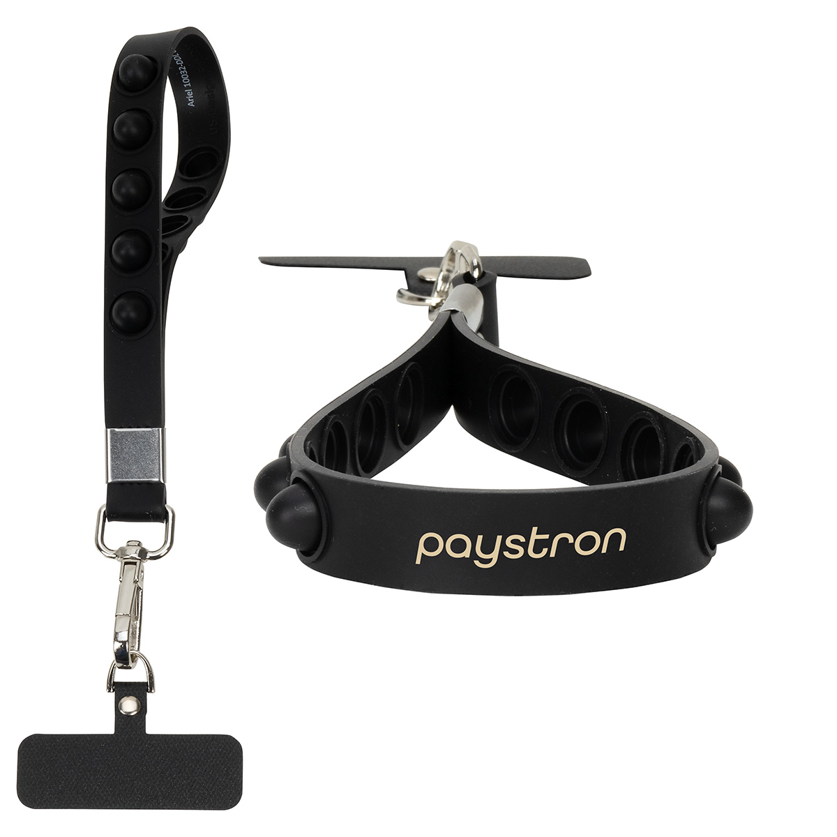 Picture of 2-in-1 Push Pop Stress Reliever Phone and Keychain Wristlet