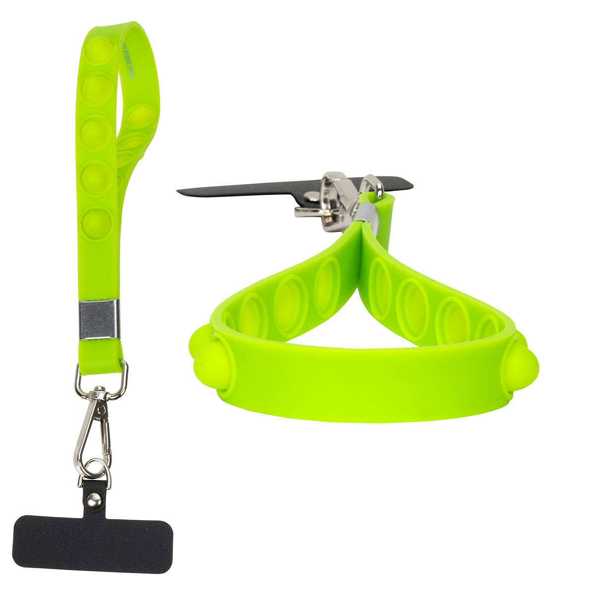 Picture of 2-in-1 Push Pop Stress Reliever Phone and Keychain Wristlet