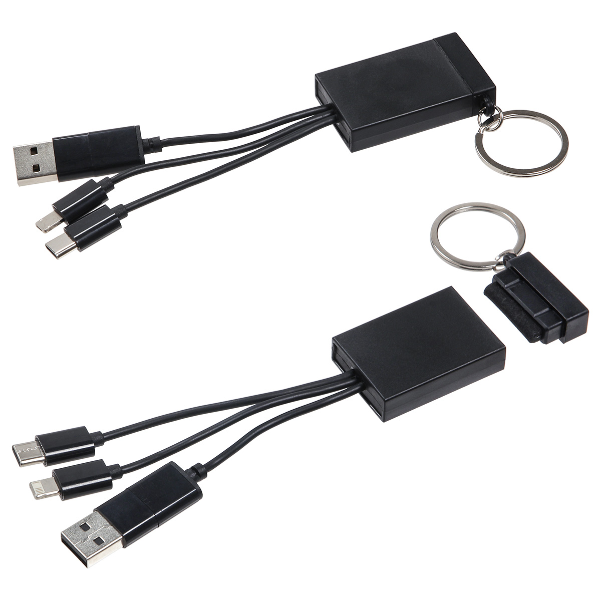 Picture of Triplet 3-in-1 Charging Cable with Screen Cleaner