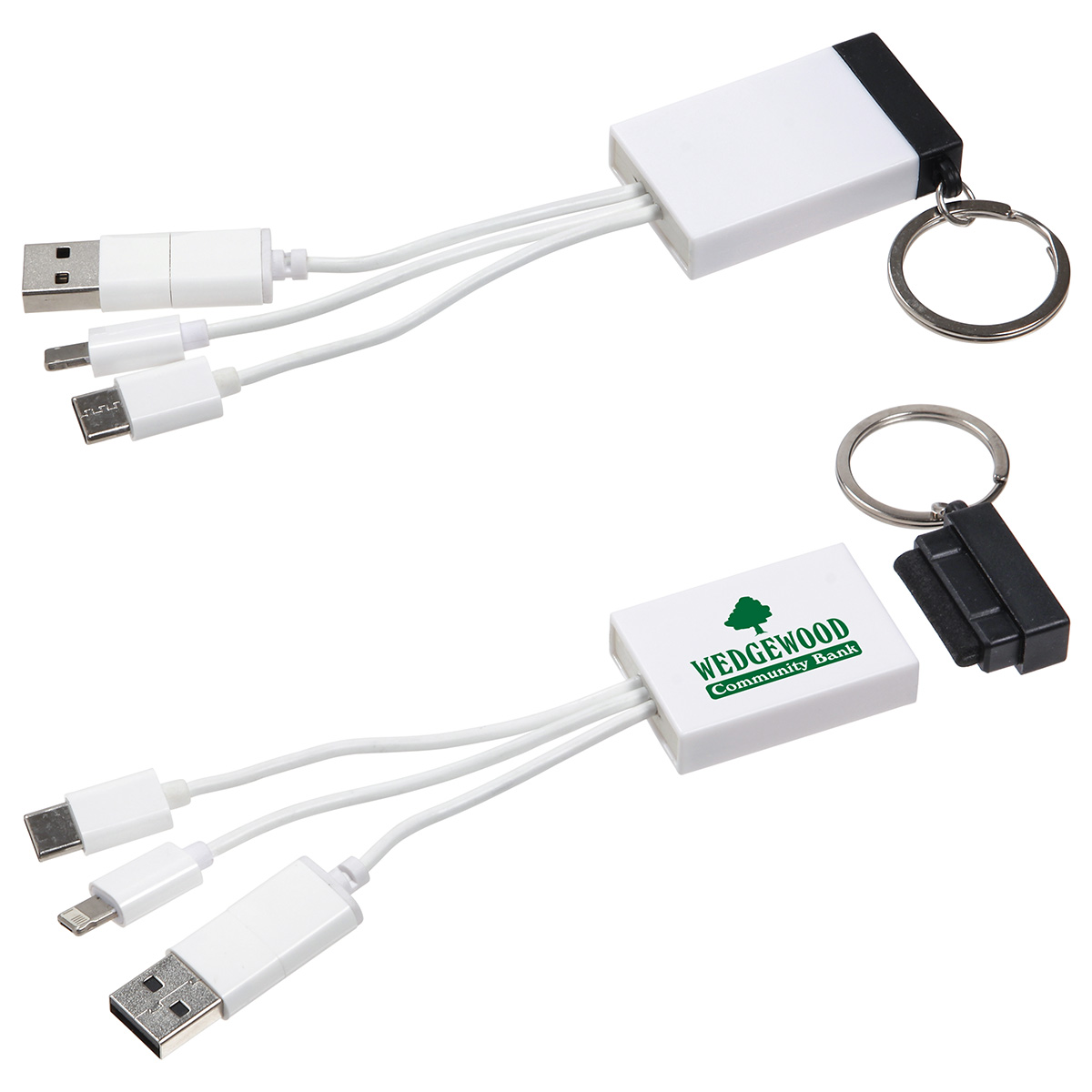 Picture of Triplet 3-in-1 Charging Cable with Screen Cleaner