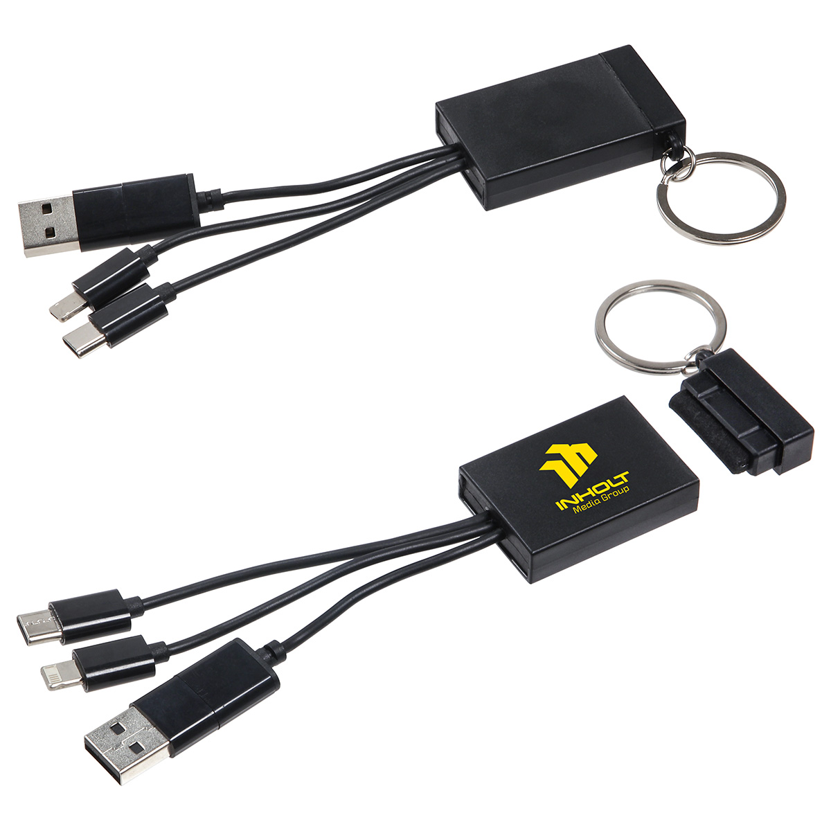 Picture of Triplet 3-in-1 Charging Cable with Screen Cleaner