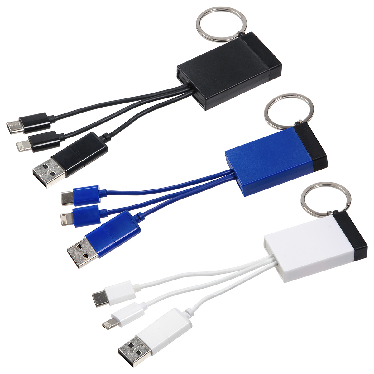 Picture of Triplet 3-in-1 Charging Cable with Screen Cleaner