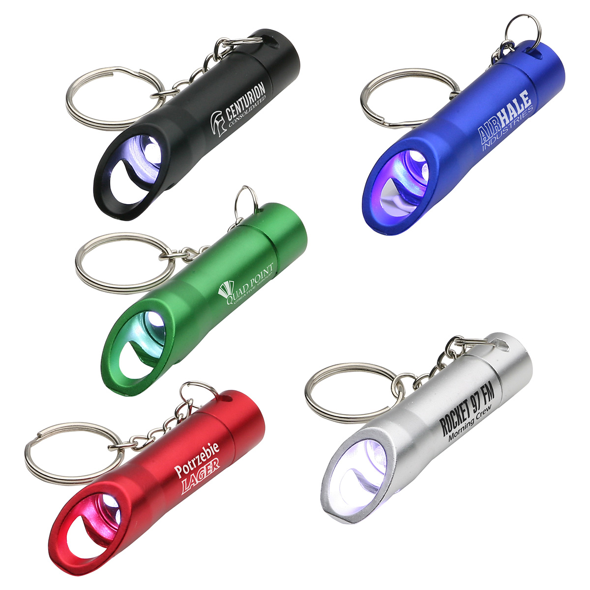 Picture of Aluminum LED Opener Key Chain