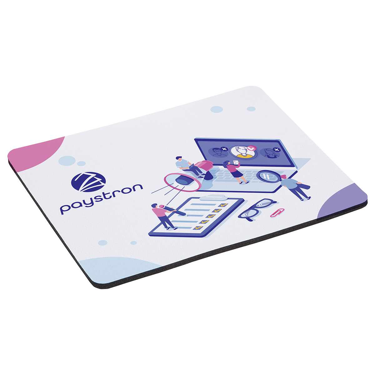Picture of Accent Dye Sublimated Mouse Pad with Antimicrobial Additive