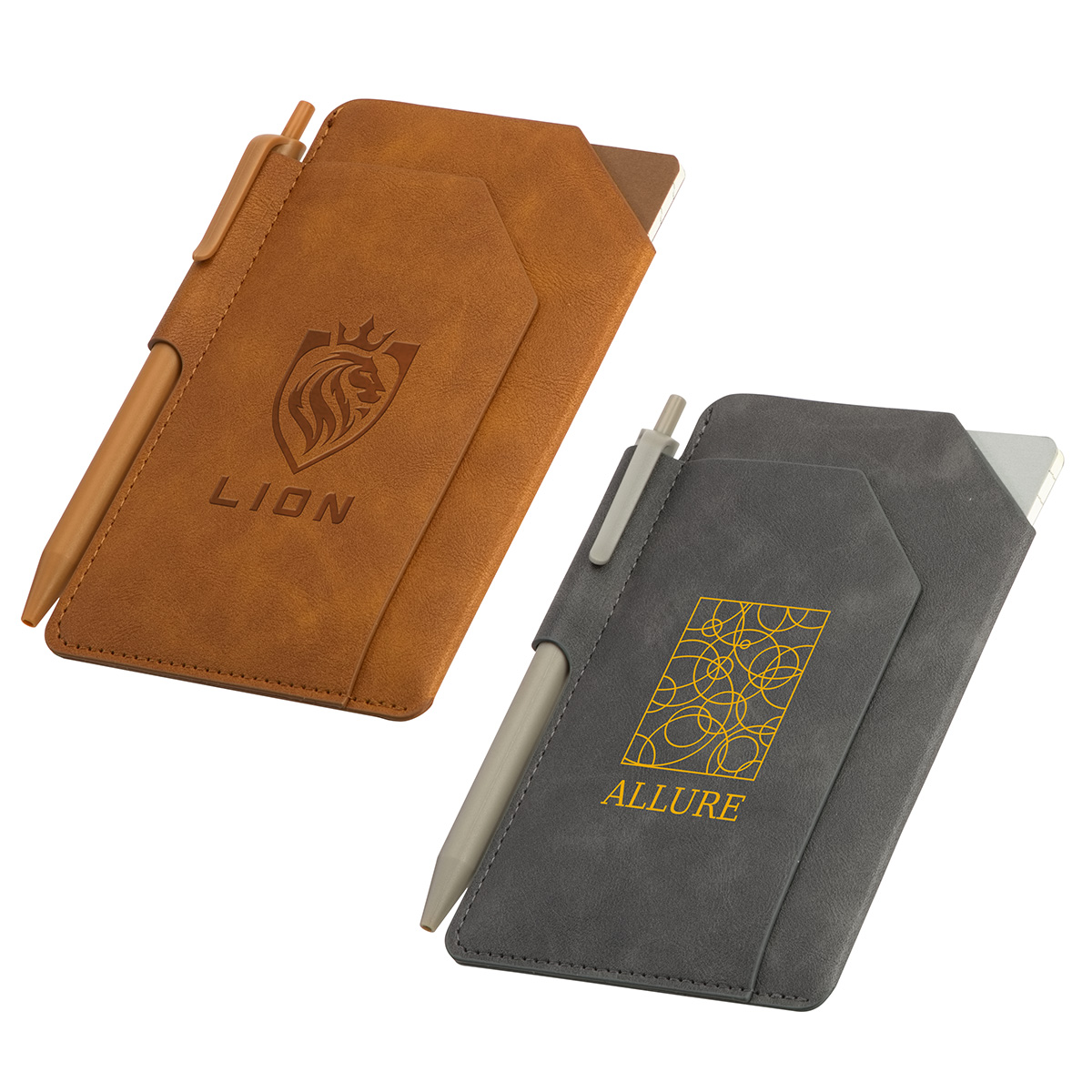 Picture of Protege Mini Notebook With Pen & Front Pocket