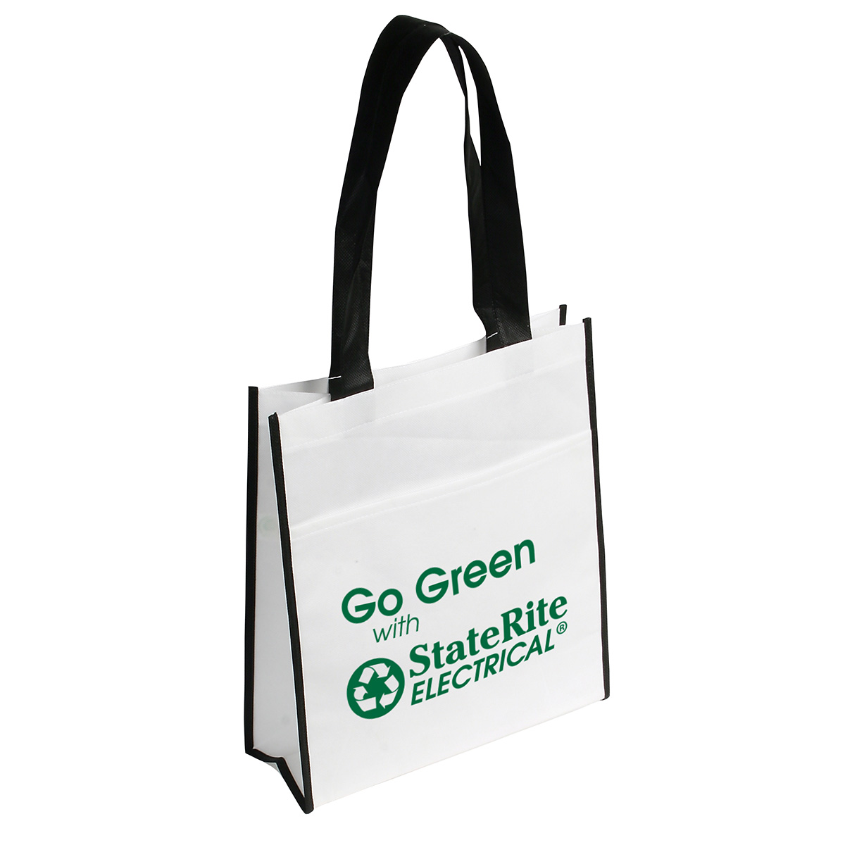 Picture of Peak Non-Woven Tote Bag with Pocket
