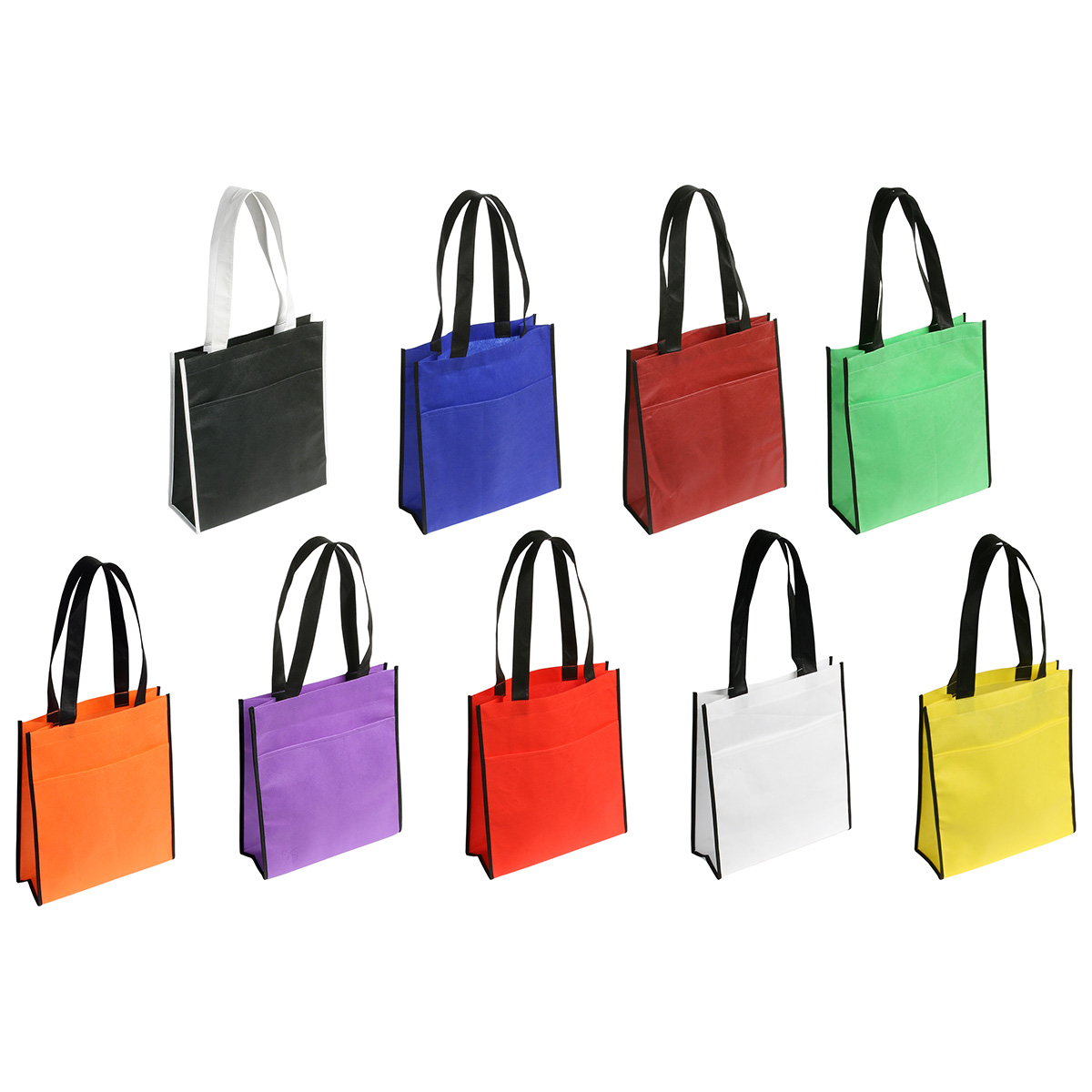 Picture of Peak Non-Woven Tote Bag with Pocket