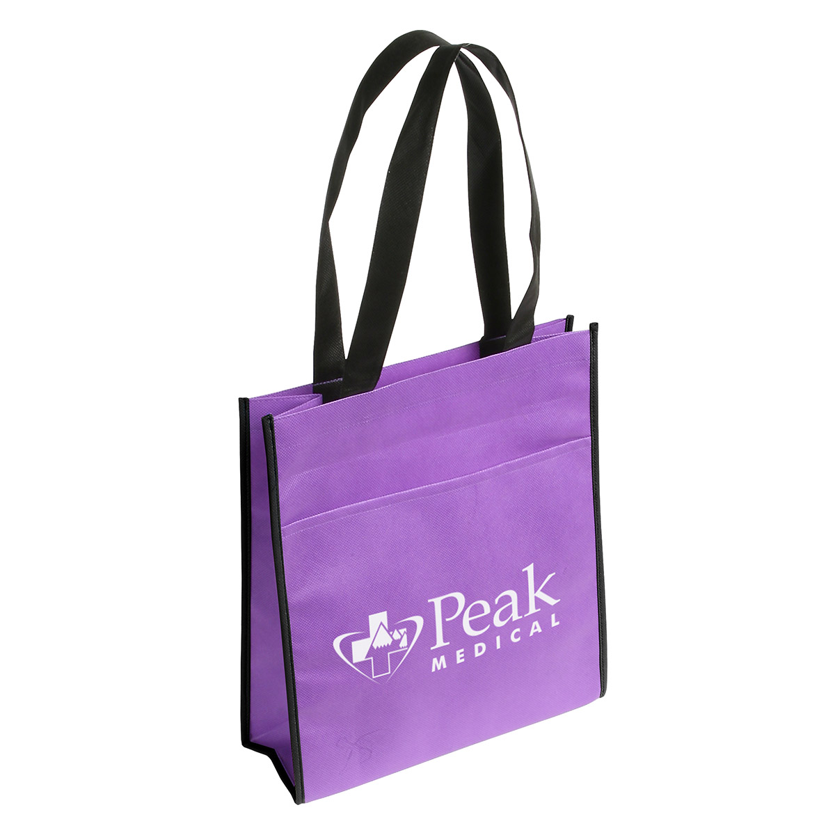 Picture of Peak Non-Woven Tote Bag with Pocket