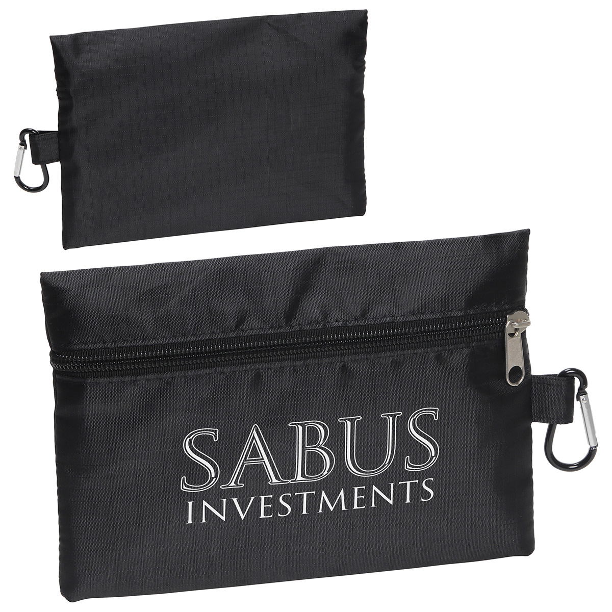 Picture of Zippered Ripstop Utility Bag with Carabiner