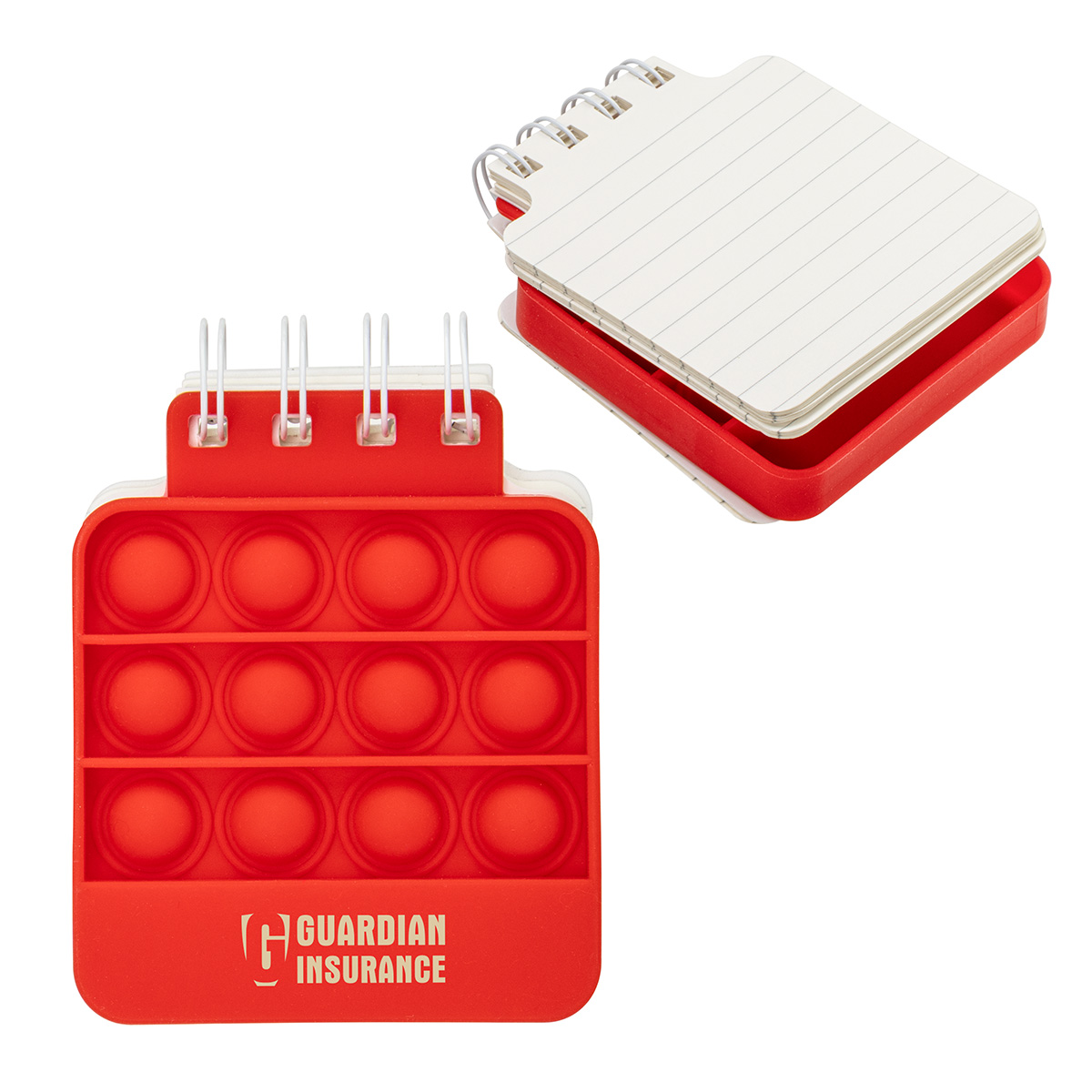 Picture of Square Spiral Notebook Push Pop