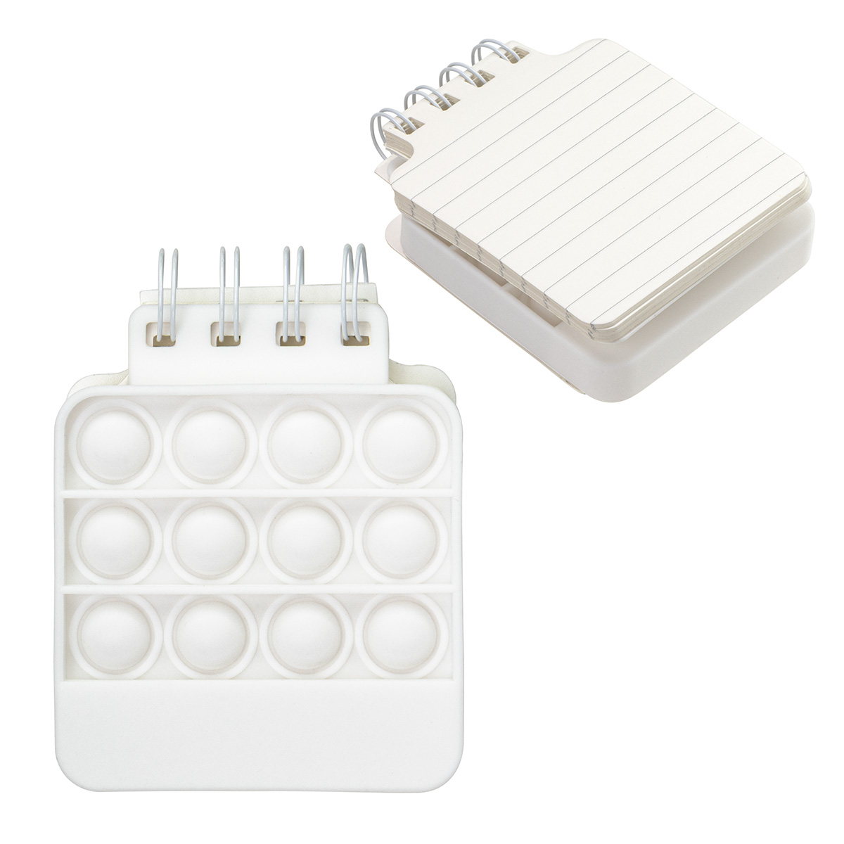 Picture of Square Spiral Notebook Push Pop