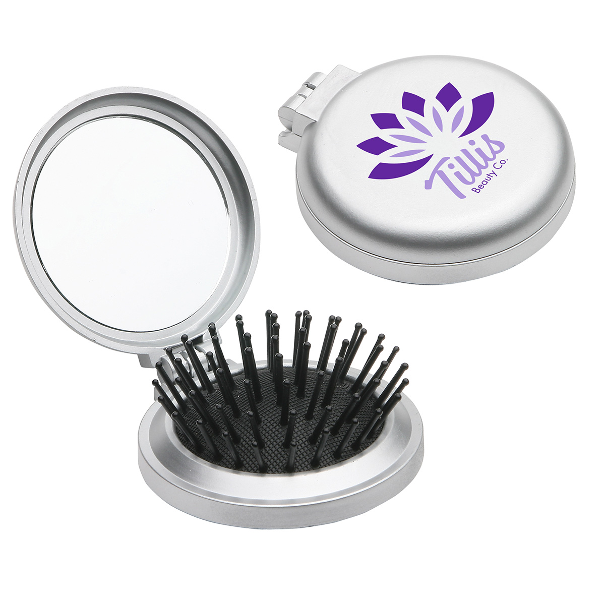 Picture of Travel Disk Brush & Mirror