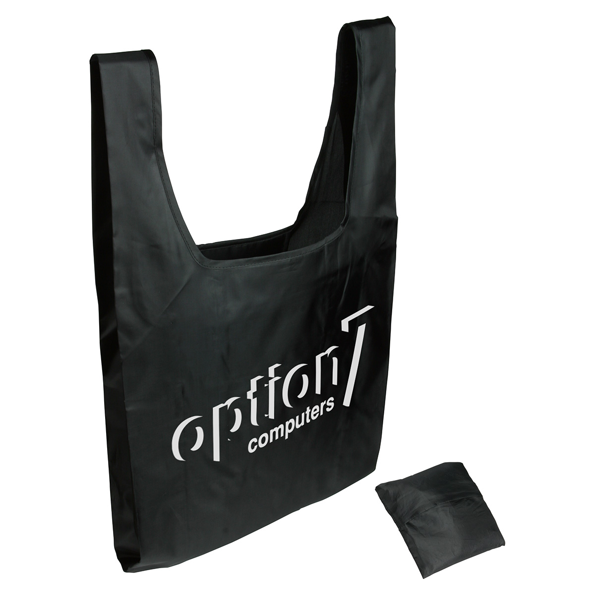 Picture of Tide Twister Polyester Folding Tote Bag