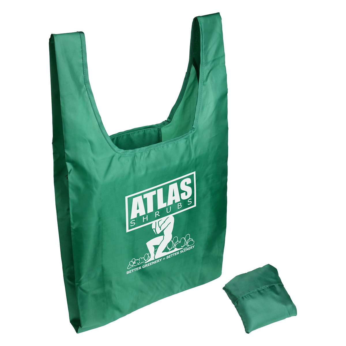 Picture of Tide Twister Polyester Folding Tote Bag