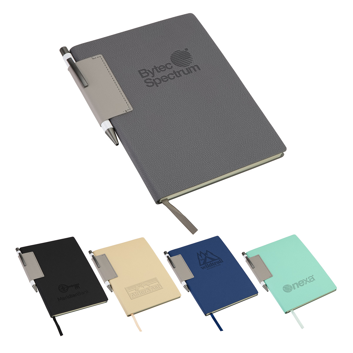 Picture of Charter Textured Softcover Journal with Pen