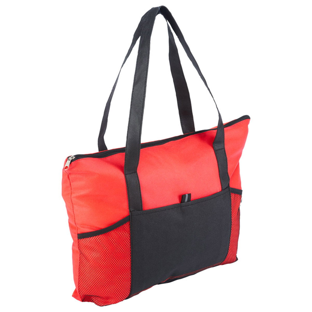 Picture of Feather Flight Non-Woven Zipper Tote Bag