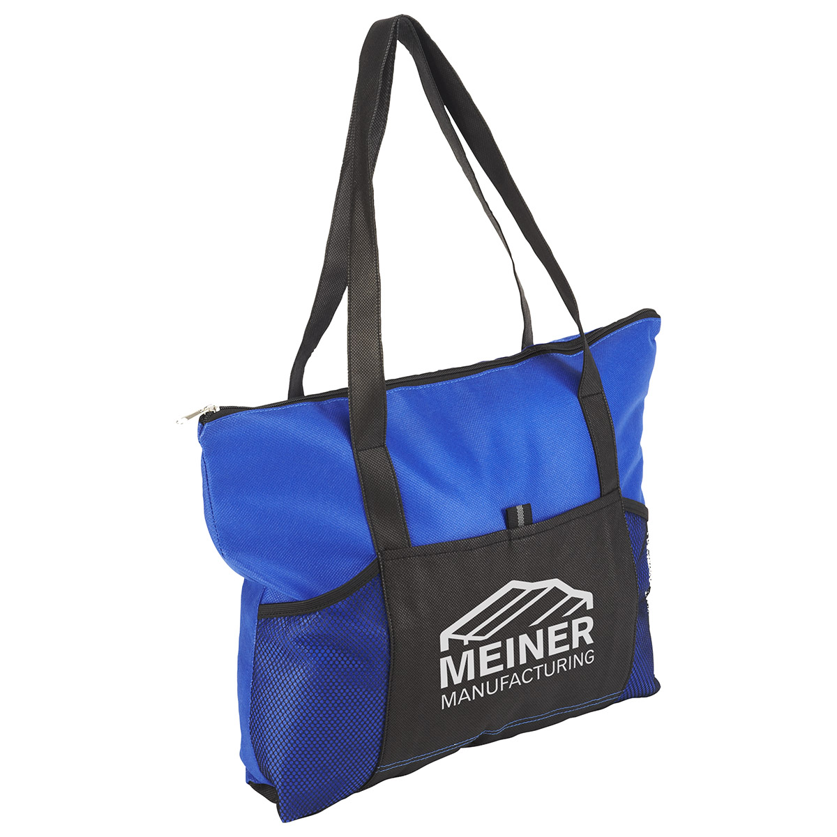 Picture of Feather Flight Non-Woven Zipper Tote Bag
