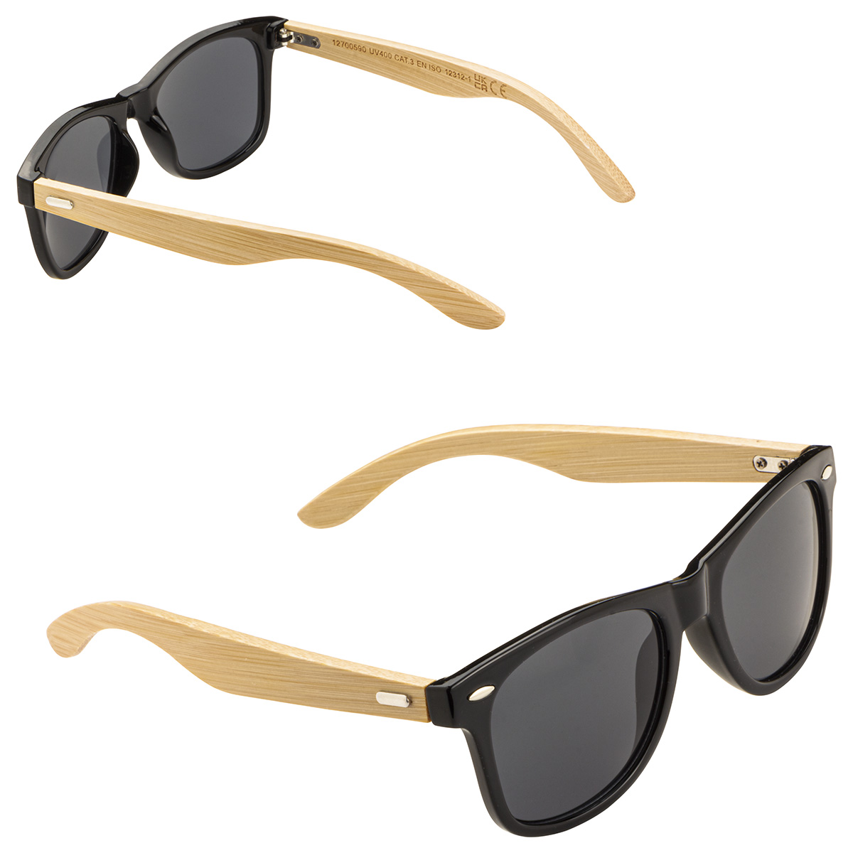 Picture of Bamboo Recycled Polycarbonate UV400 Sunglasses