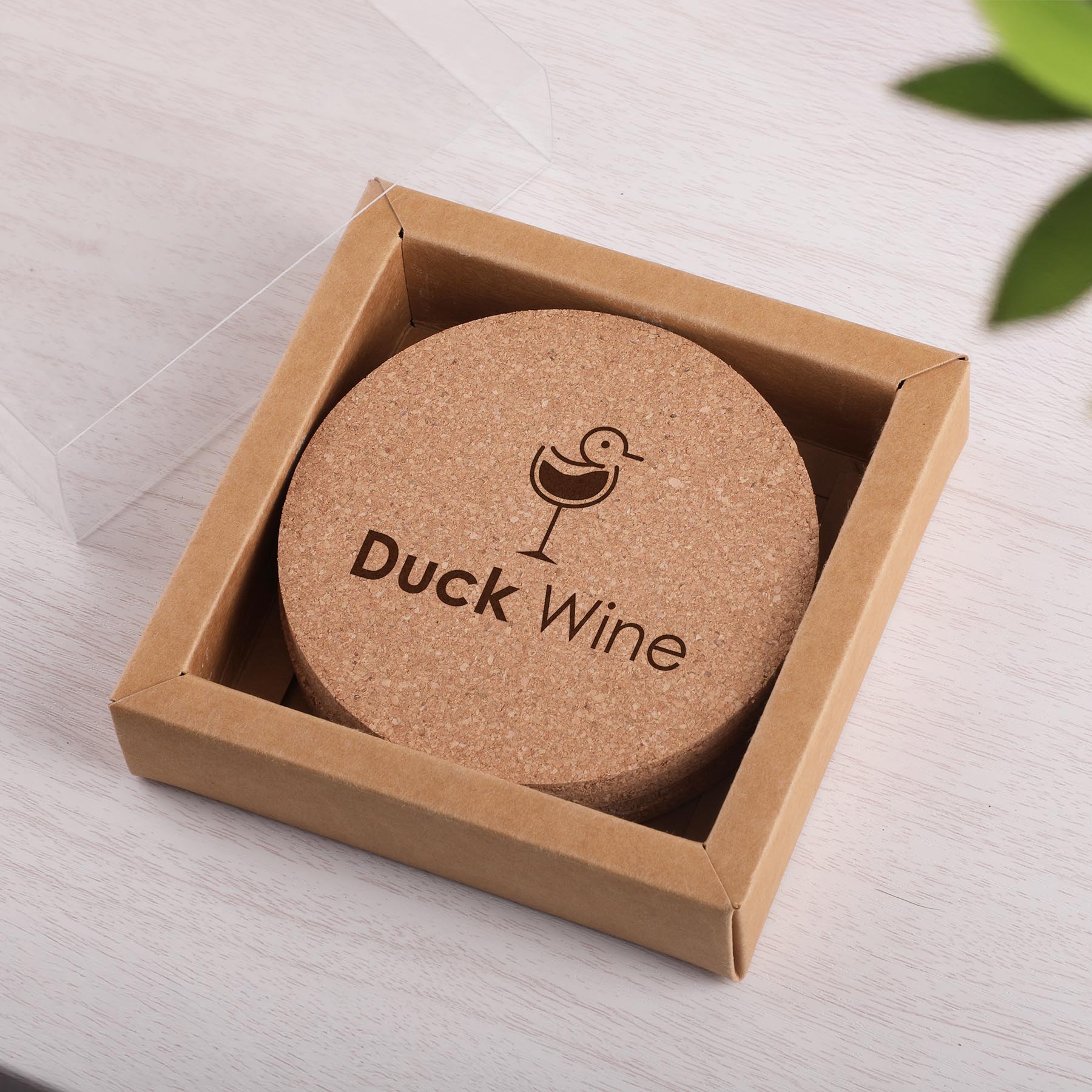 Picture of Cork 4 Pc. Coaster Set In Box