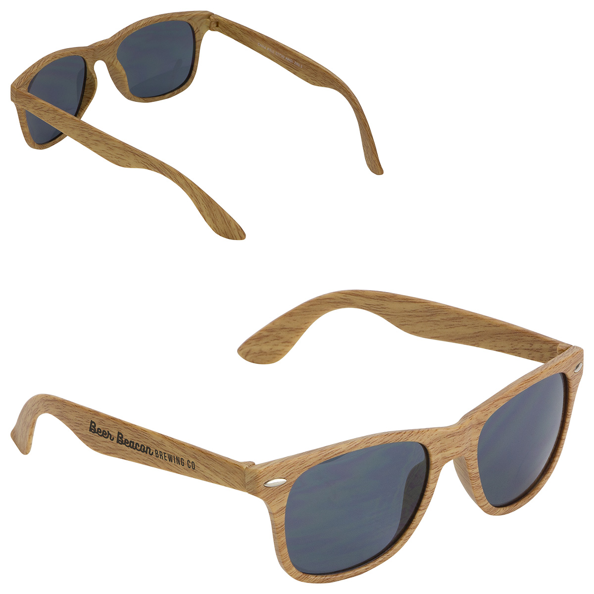 Picture of Sebring UV400 Wood Grain Sunglasses