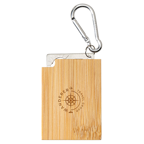 Picture of Best Buddy Tools® Bamboo Multi-Tool with Carabiner